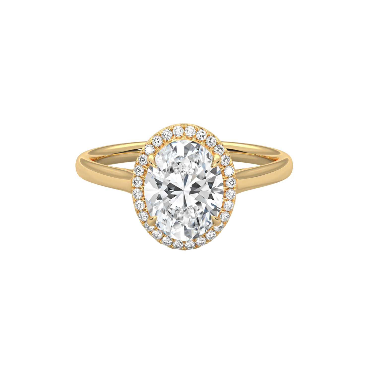 Hayden Halo Ring