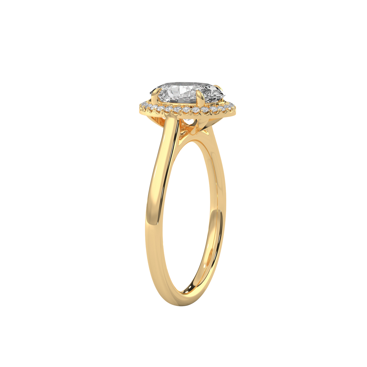 Hayden Halo Ring