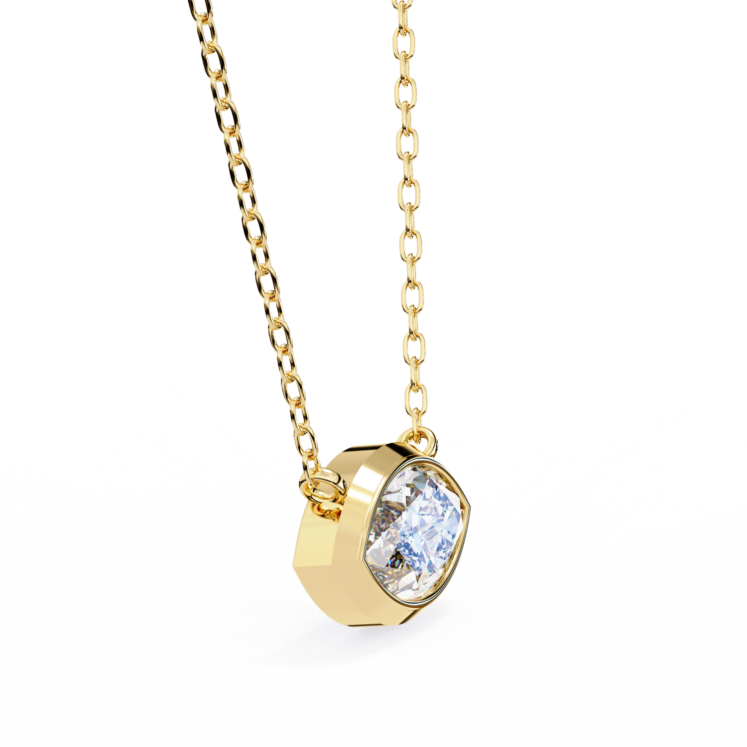 Scarlet Solitaire Pendant
