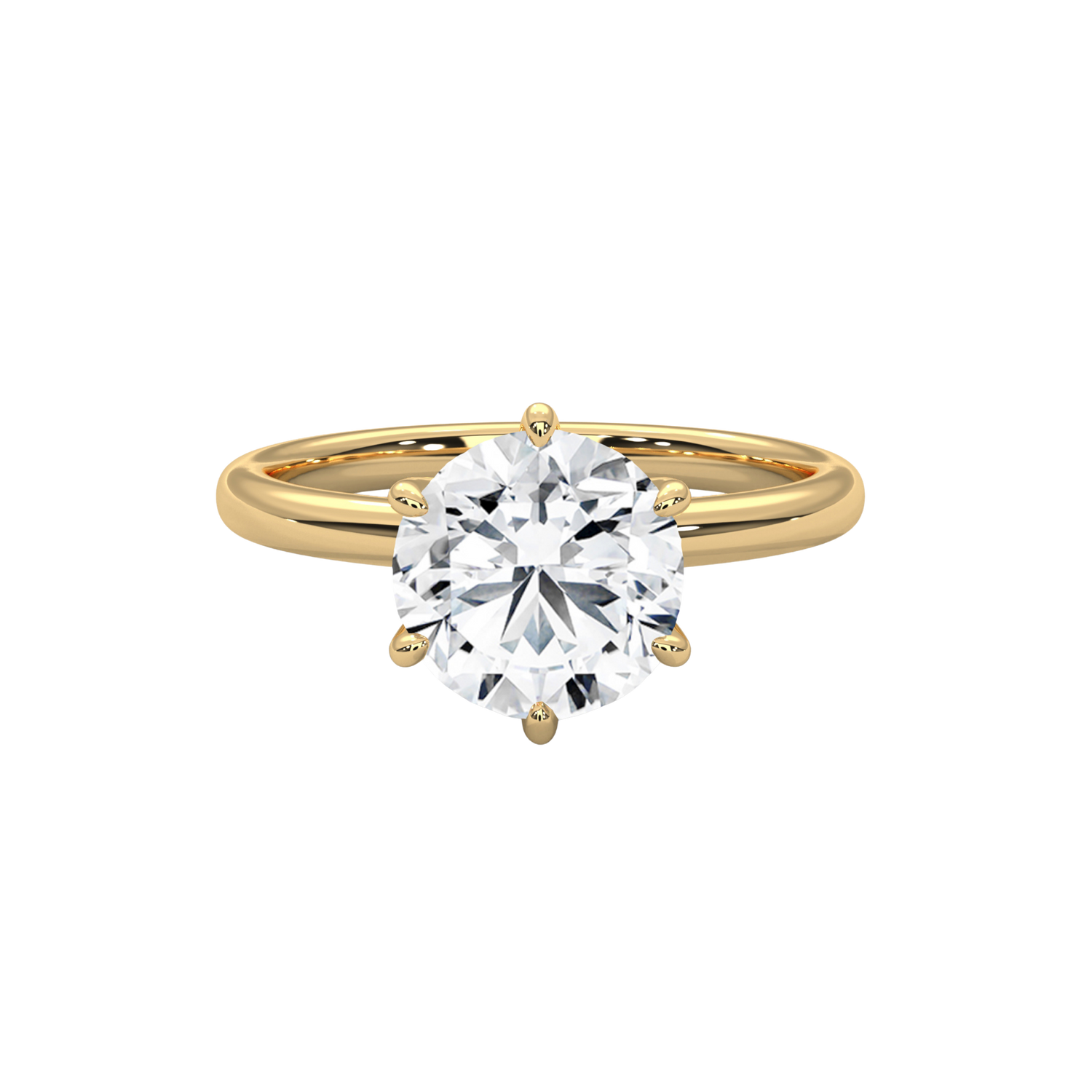 Blake Solitaire Ring