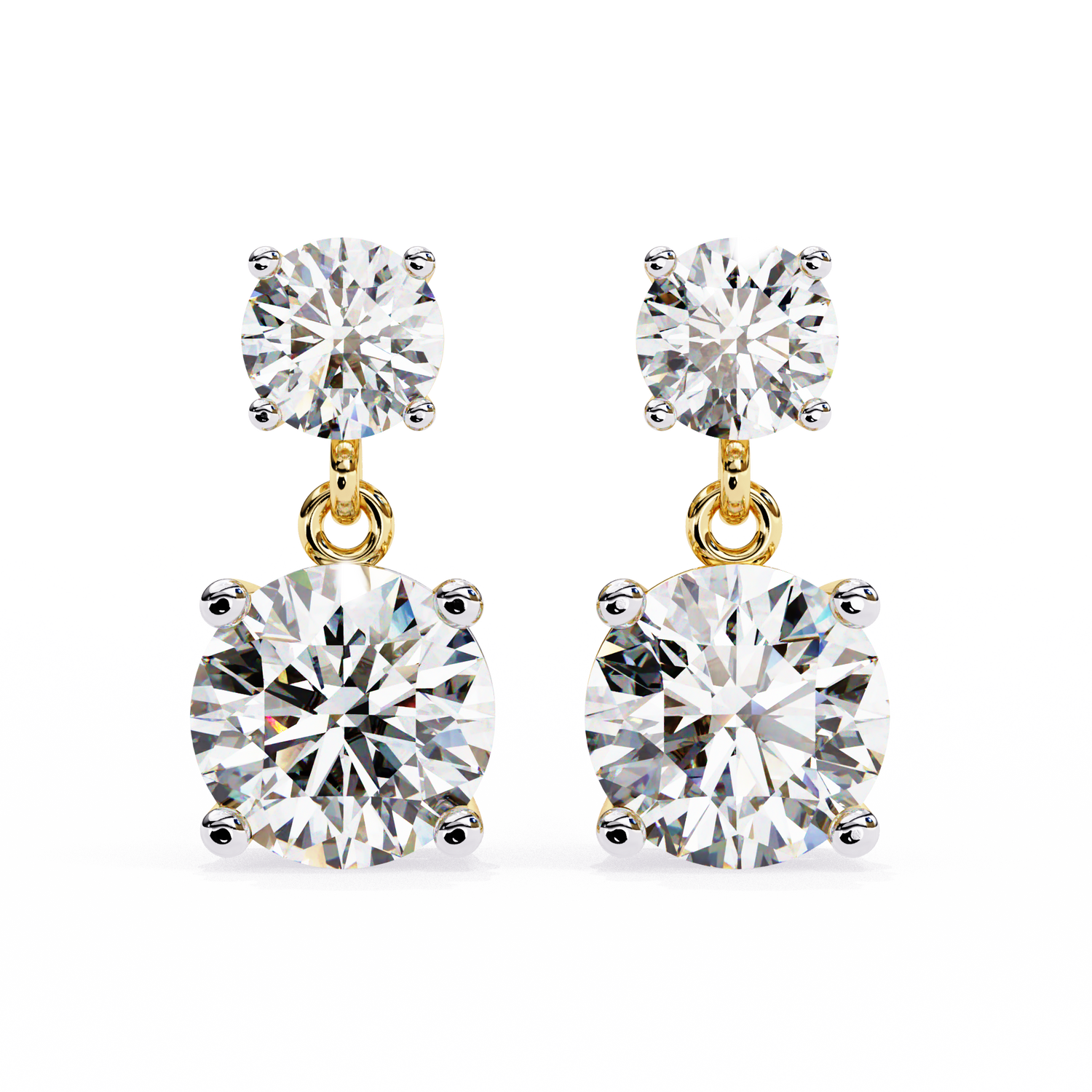 Evie Solitaire Earring