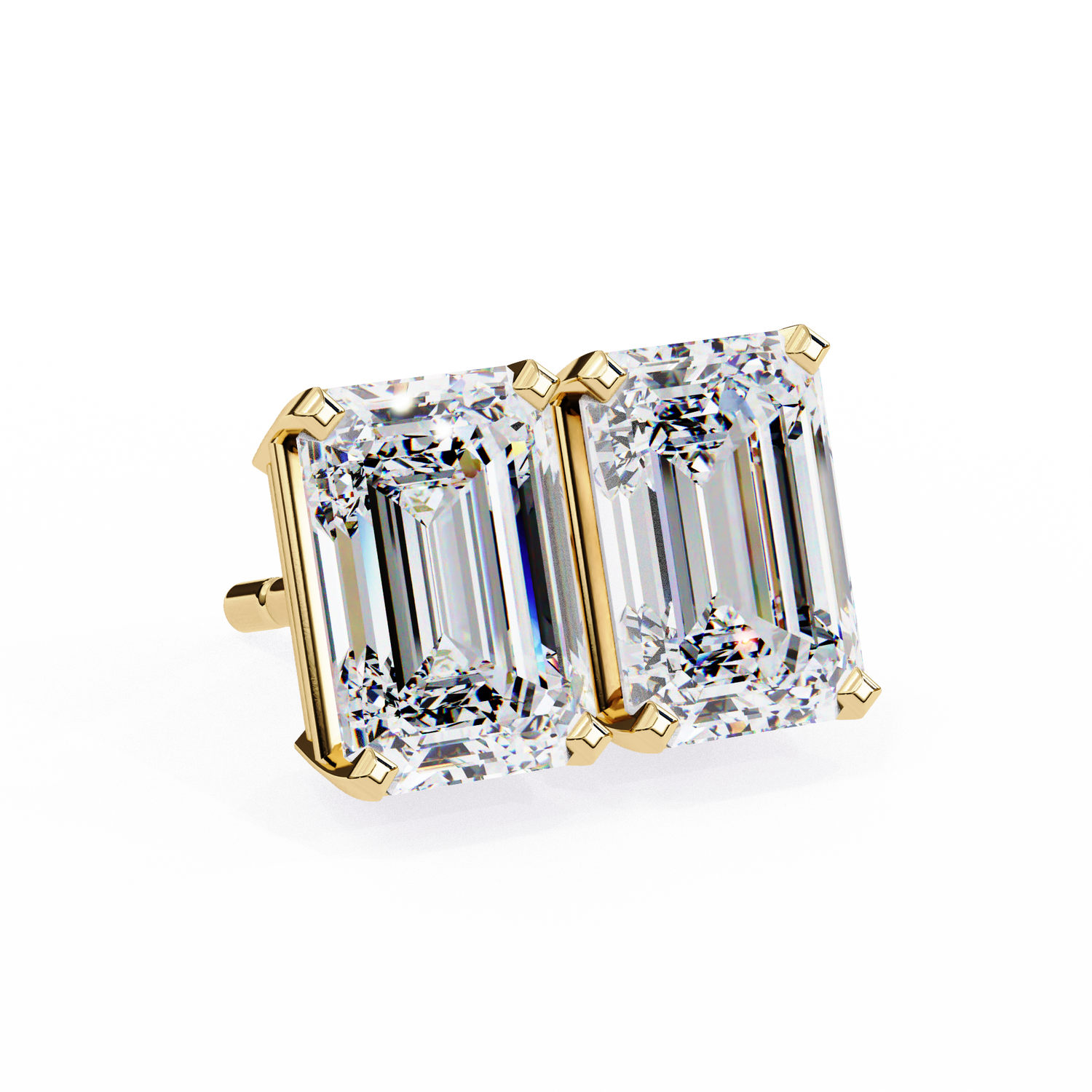 Lyric Emerald Studs