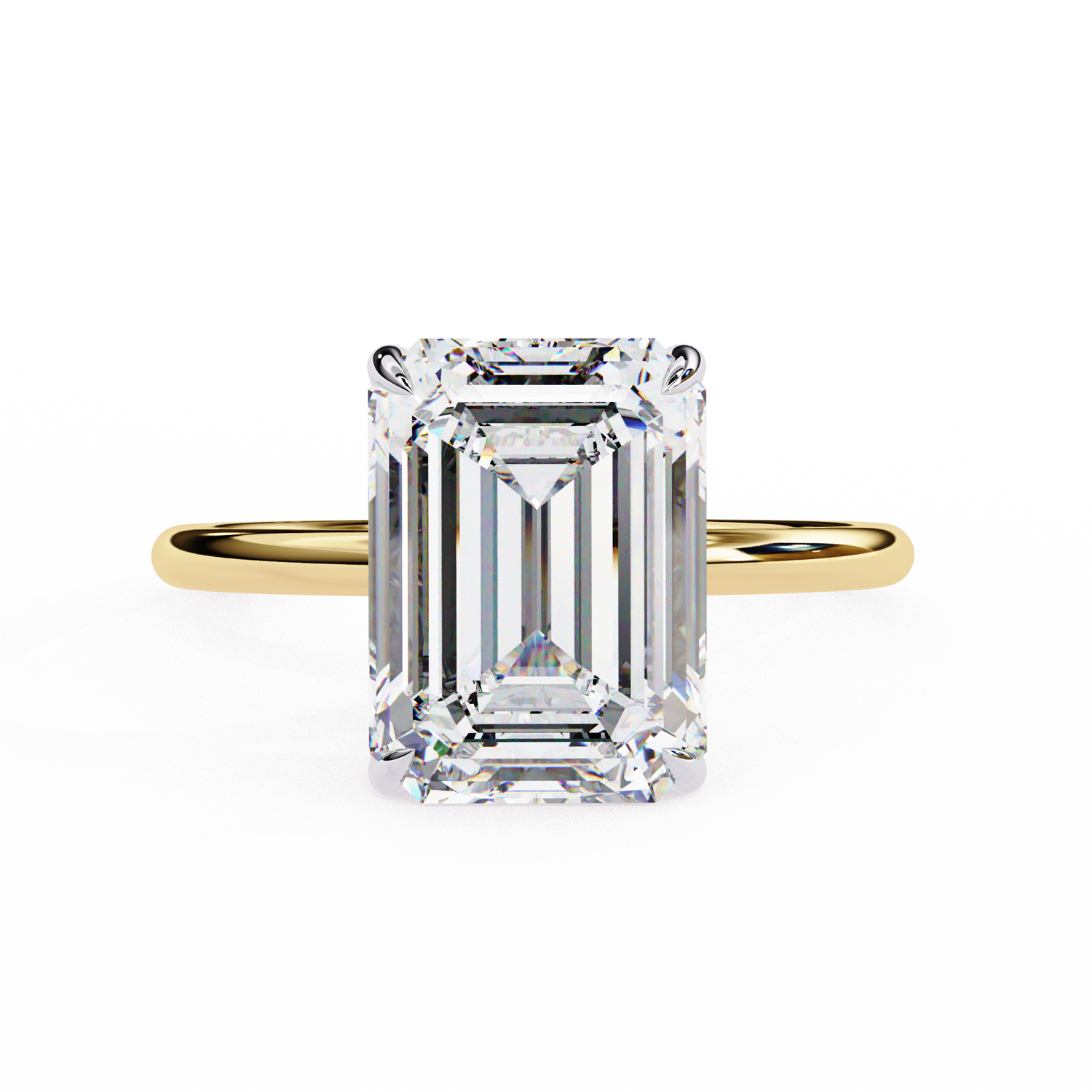 Iris Solitaire Ring