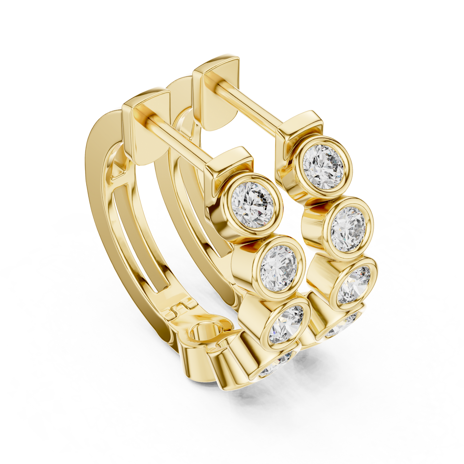 Mia Bezel Hoops