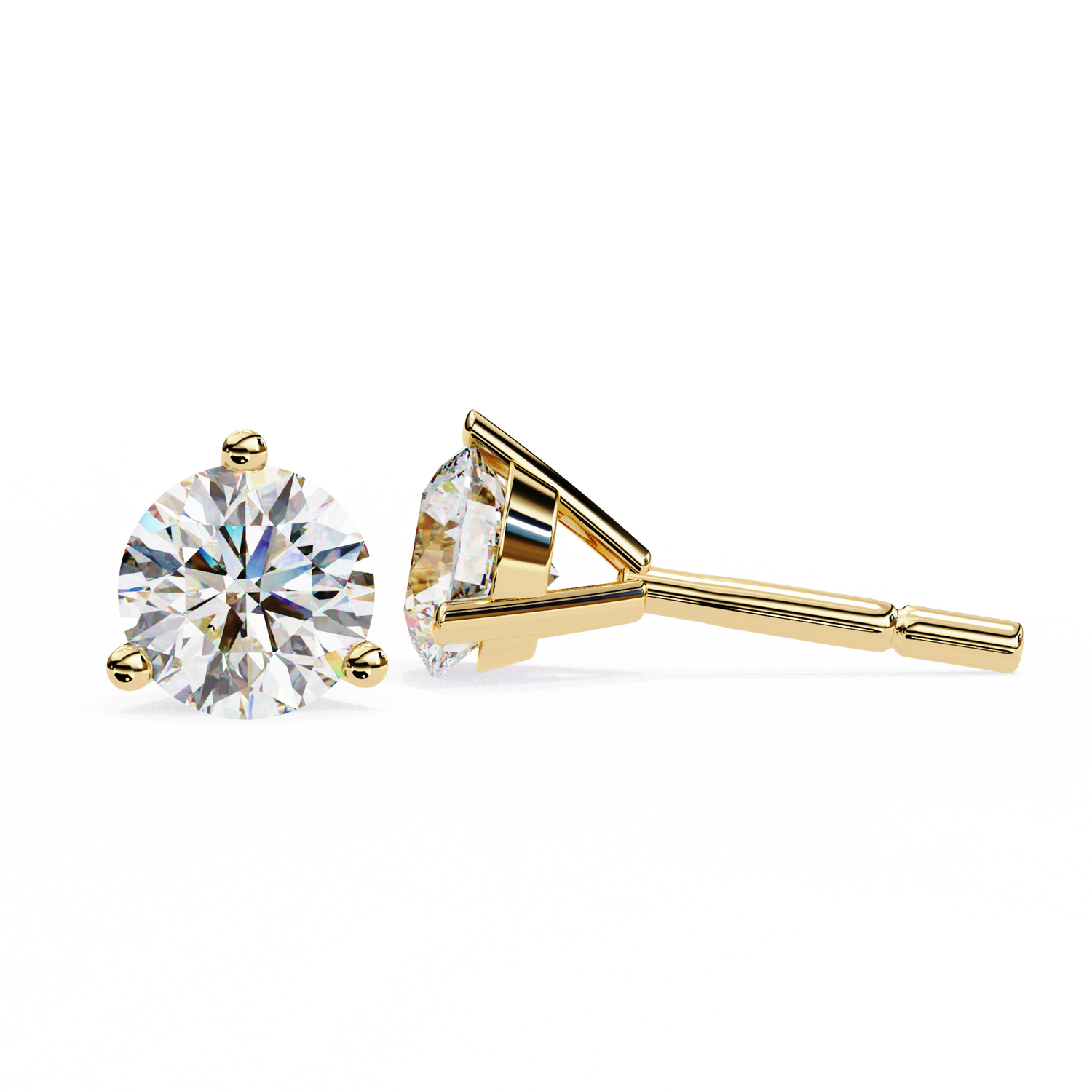 Hailey Solitaire Studs