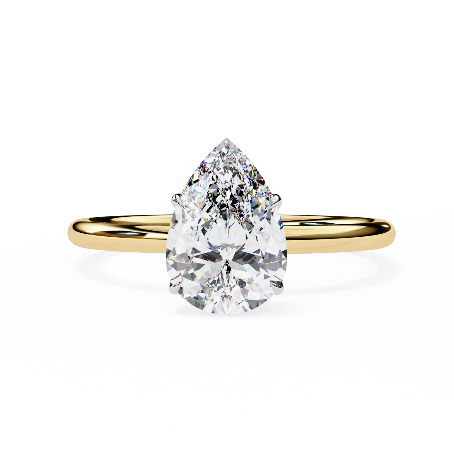 Lily Solitaire Ring